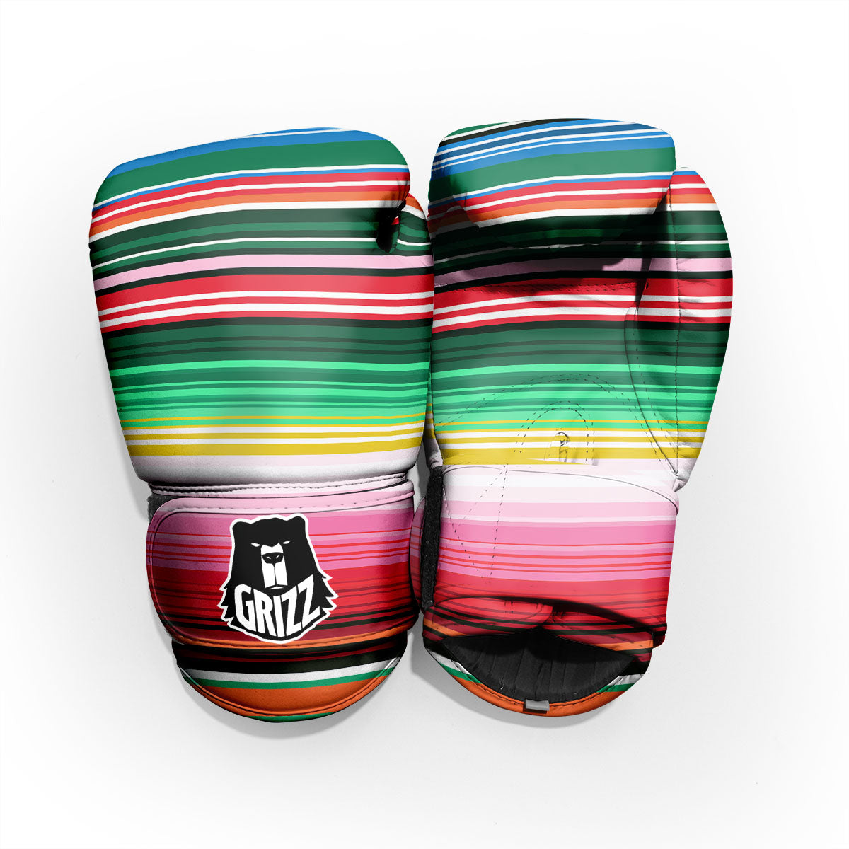Blanket Mexican Serape Print Pattern Pro Boxing Glove