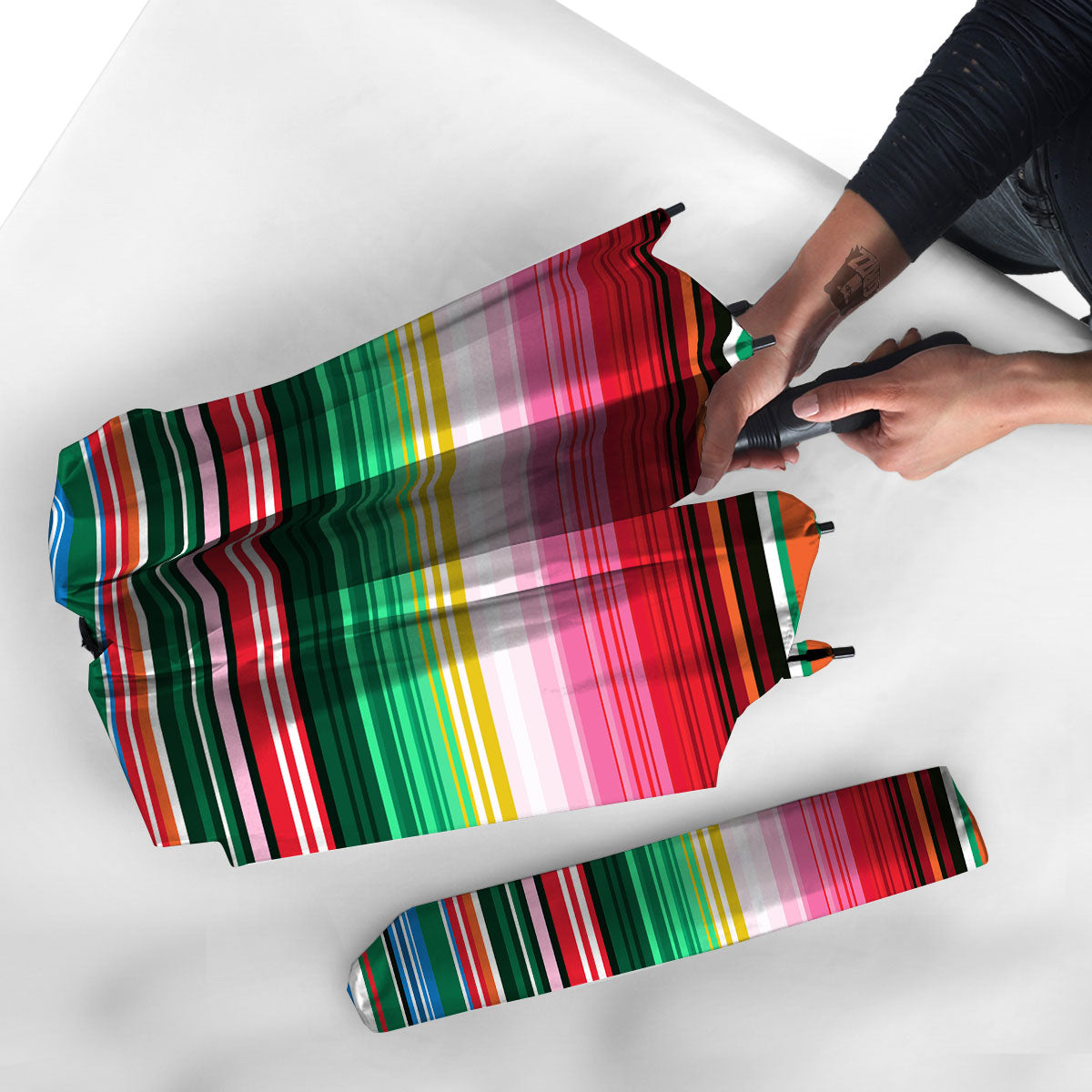 Blanket Mexican Serape Print Pattern Umbrella-grizzshop