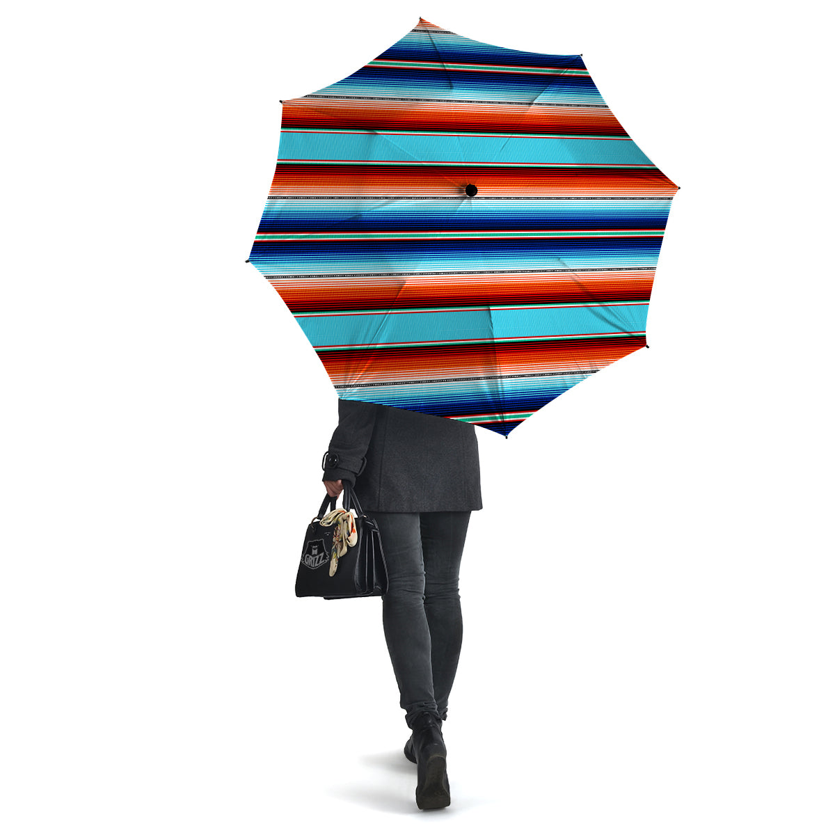 Blanket Mexican Vintage Print Pattern Umbrella-grizzshop