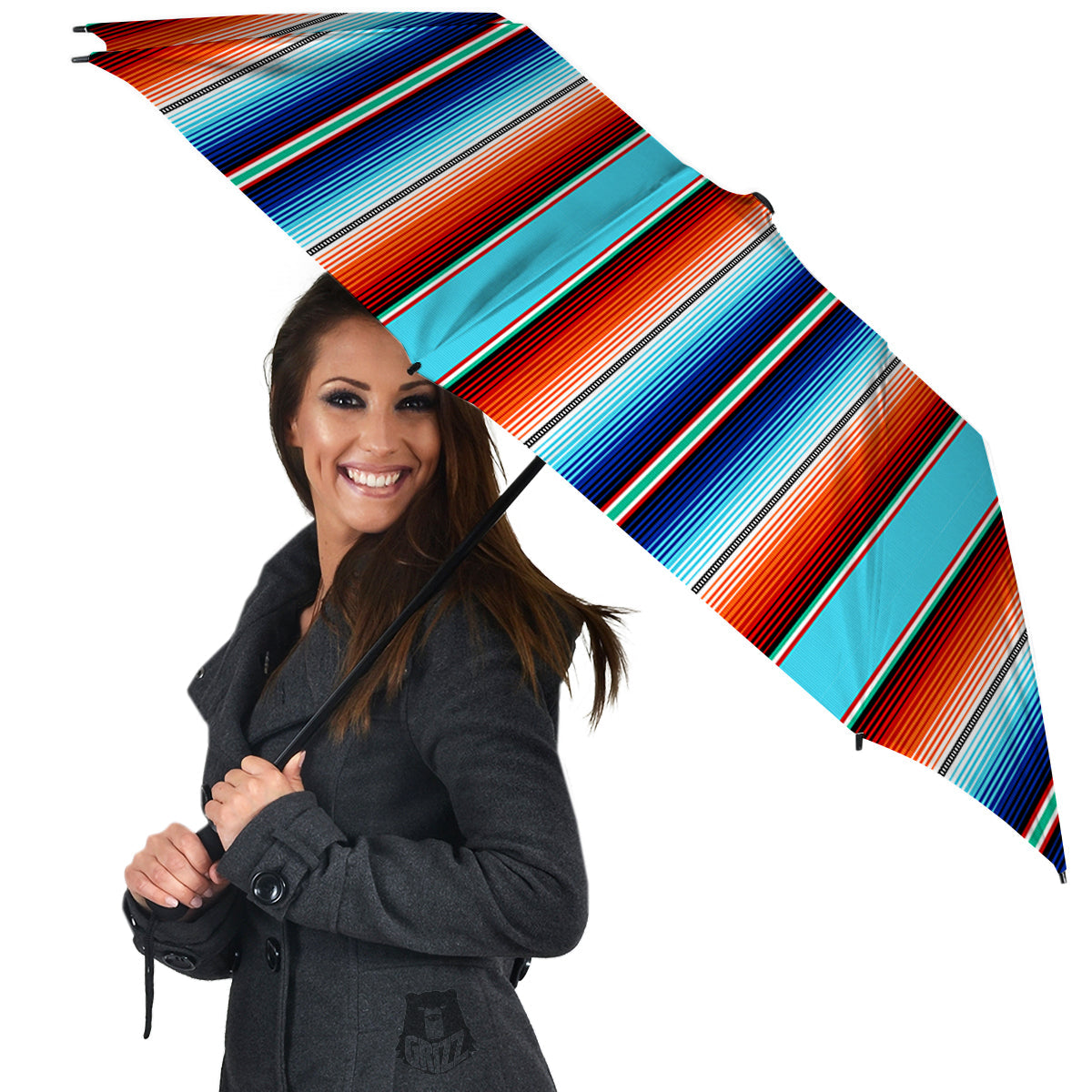 Blanket Mexican Vintage Print Pattern Umbrella-grizzshop