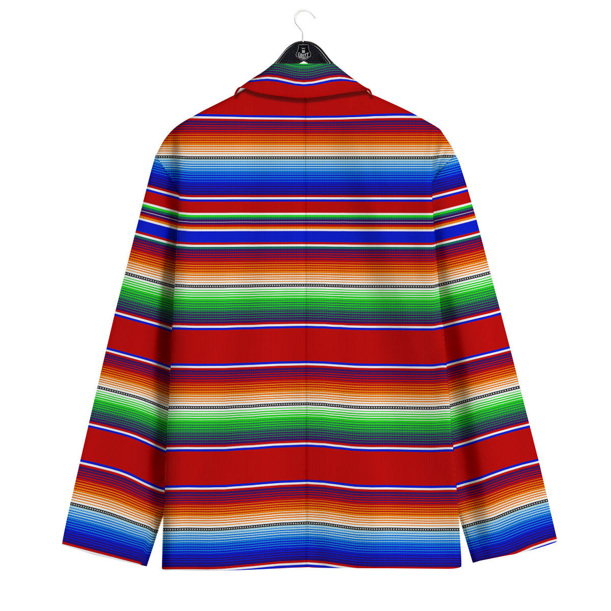 Blanket Stripe Ethnic Mexican Print Men's Sport Coat-grizzshop