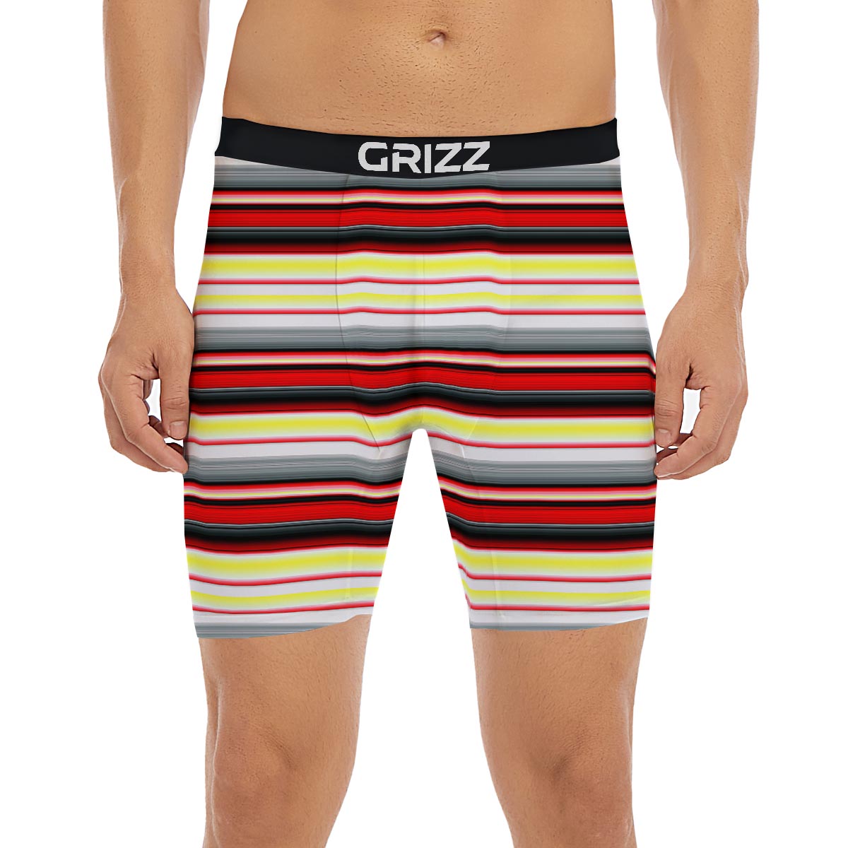 Blanket Stripe Tribal Serape Print Pattern Boxer Briefs-grizzshop