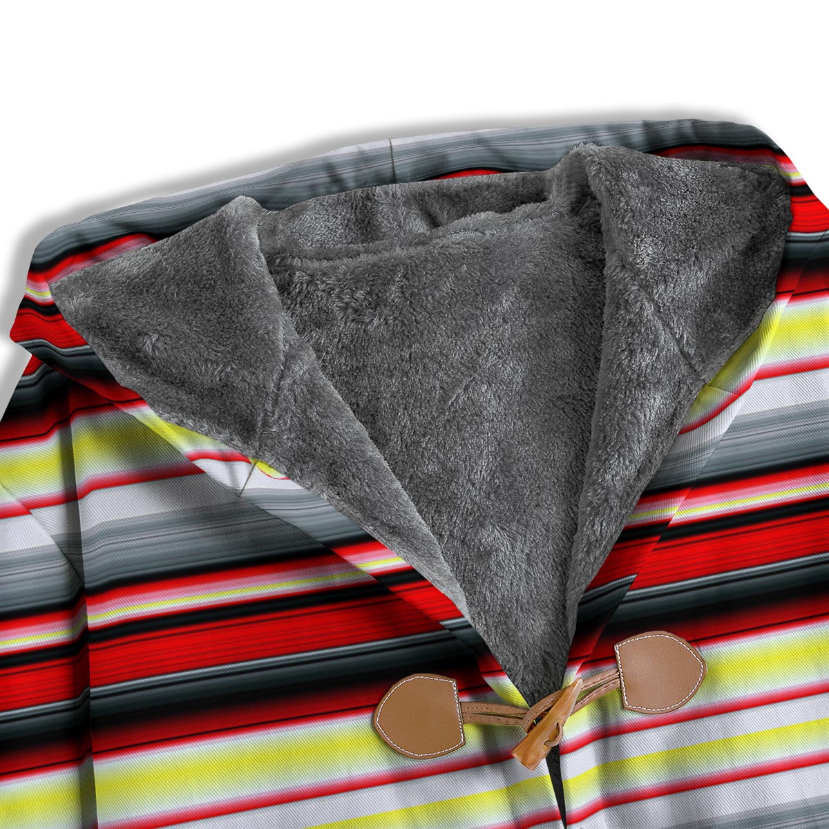 Blanket Stripe Tribal Serape Print Pattern Men's Windbreaker Jacket-grizzshop