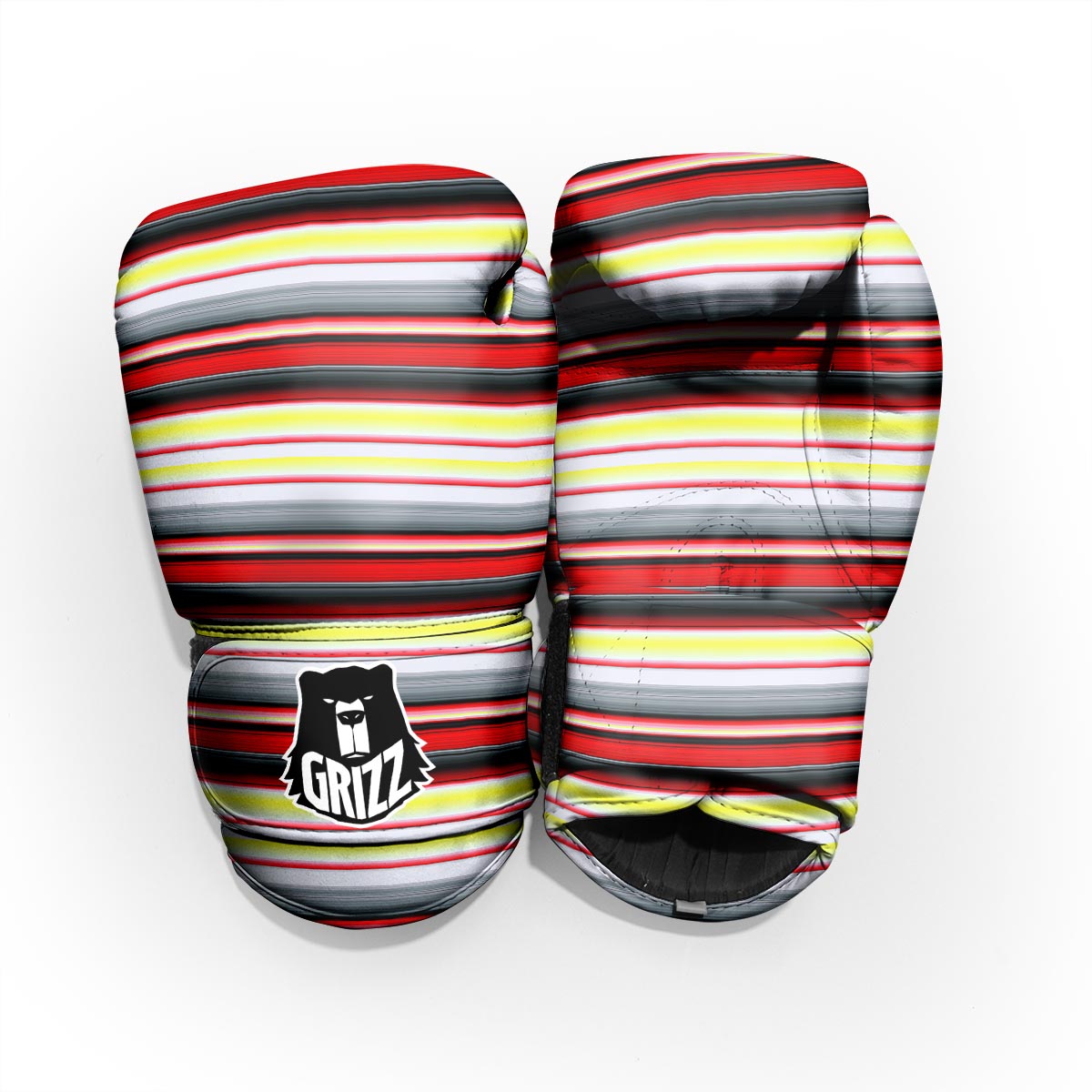 Blanket Stripe Tribal Serape Print Pattern Pro Boxing Glove
