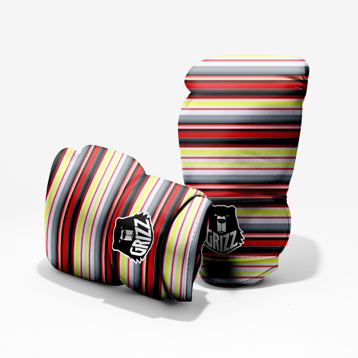 Blanket Stripe Tribal Serape Print Pattern Pro Boxing Glove