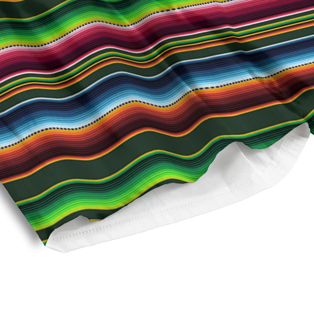 Blanket Tribal Mexican Print Pattern Men's Athletic Shorts
