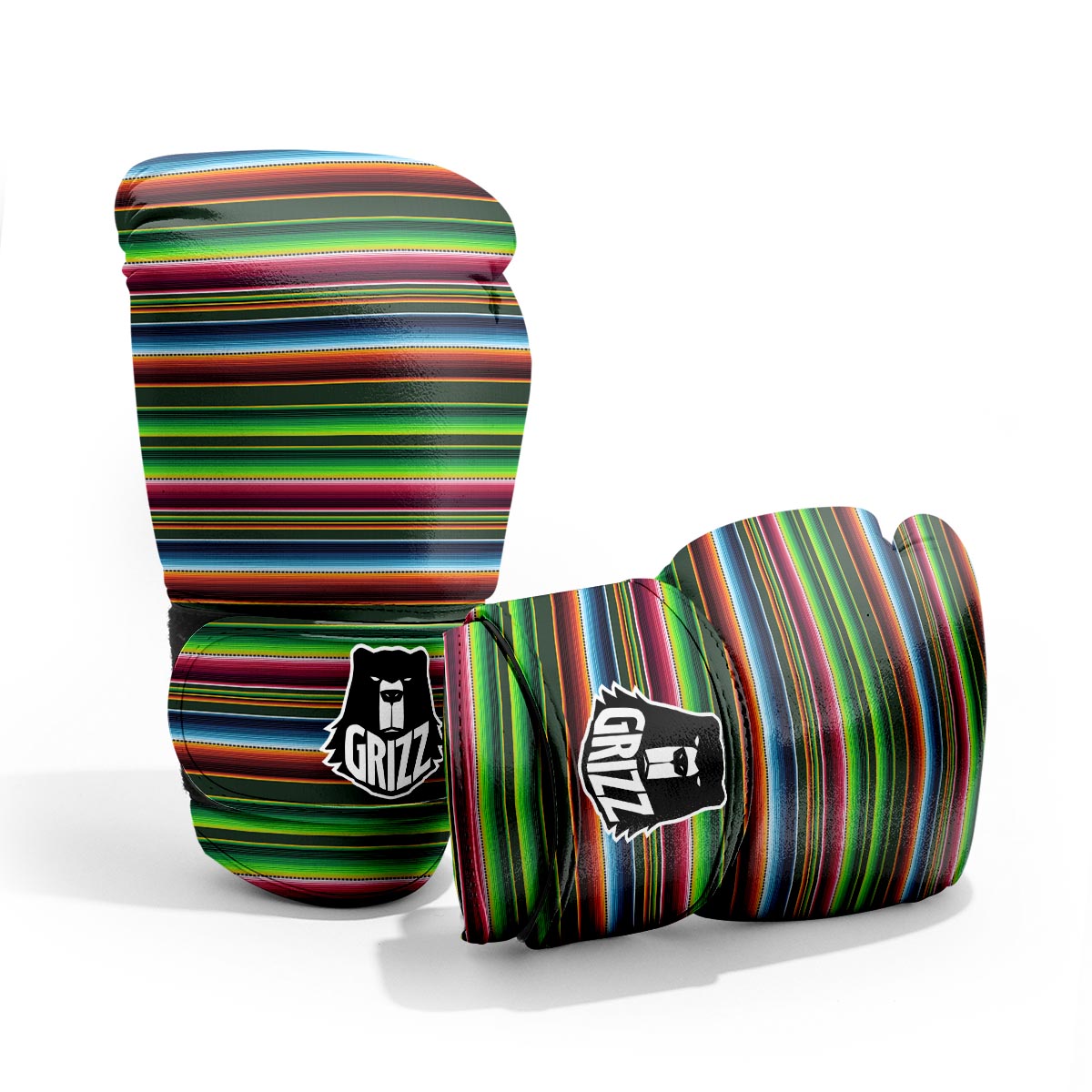 Blanket Tribal Mexican Print Pattern Pro Boxing Glove