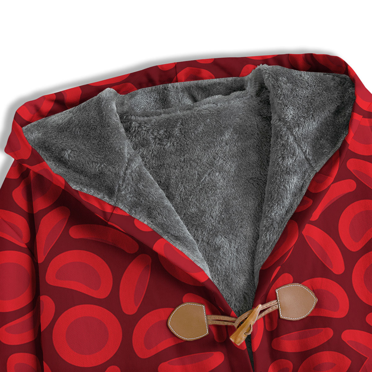 Blood Cells Red Print Pattern Men's Windbreaker Jacket-grizzshop