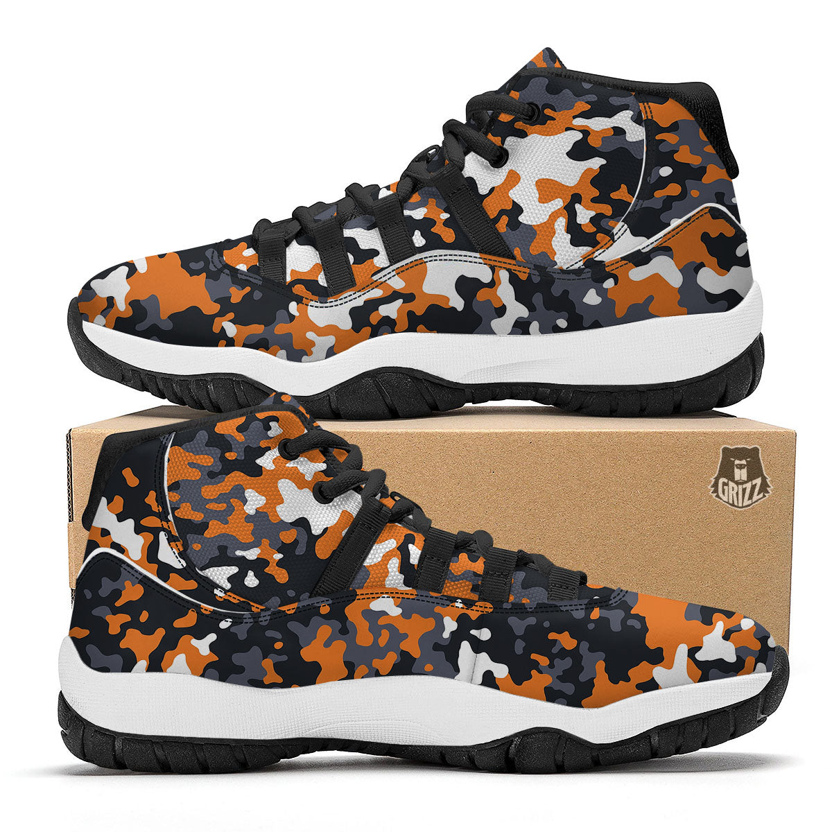 Blood Drip Print Black Bball Shoes-grizzshop