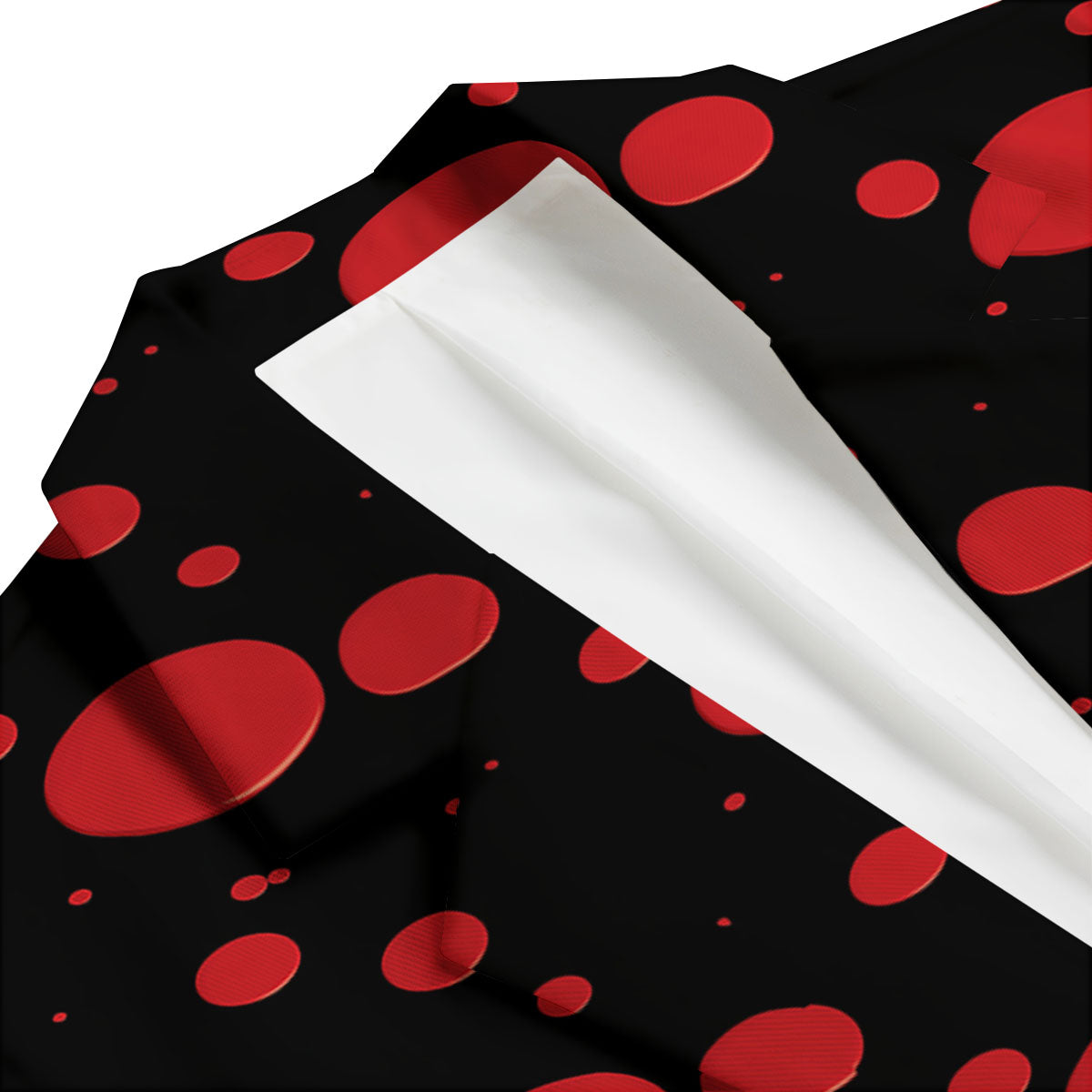 Blood Drop Red Print Pattern Men's Blazer-grizzshop