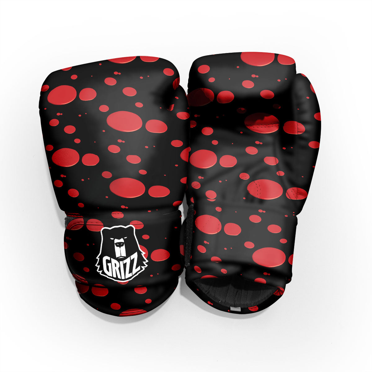 Blood Drop Red Print Pattern Pro Boxing Glove