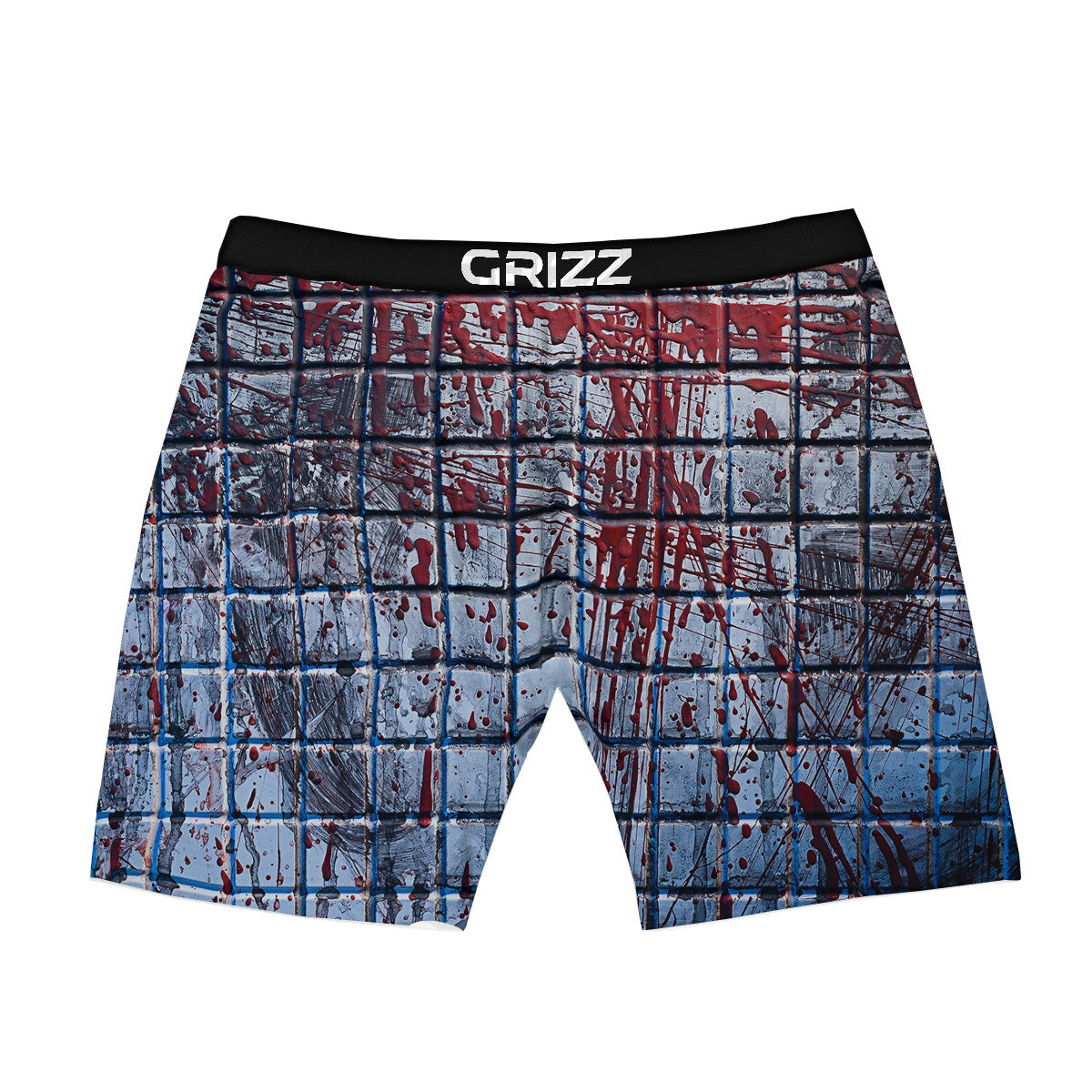Blood Room Bloody Print Boxer Briefs-grizzshop