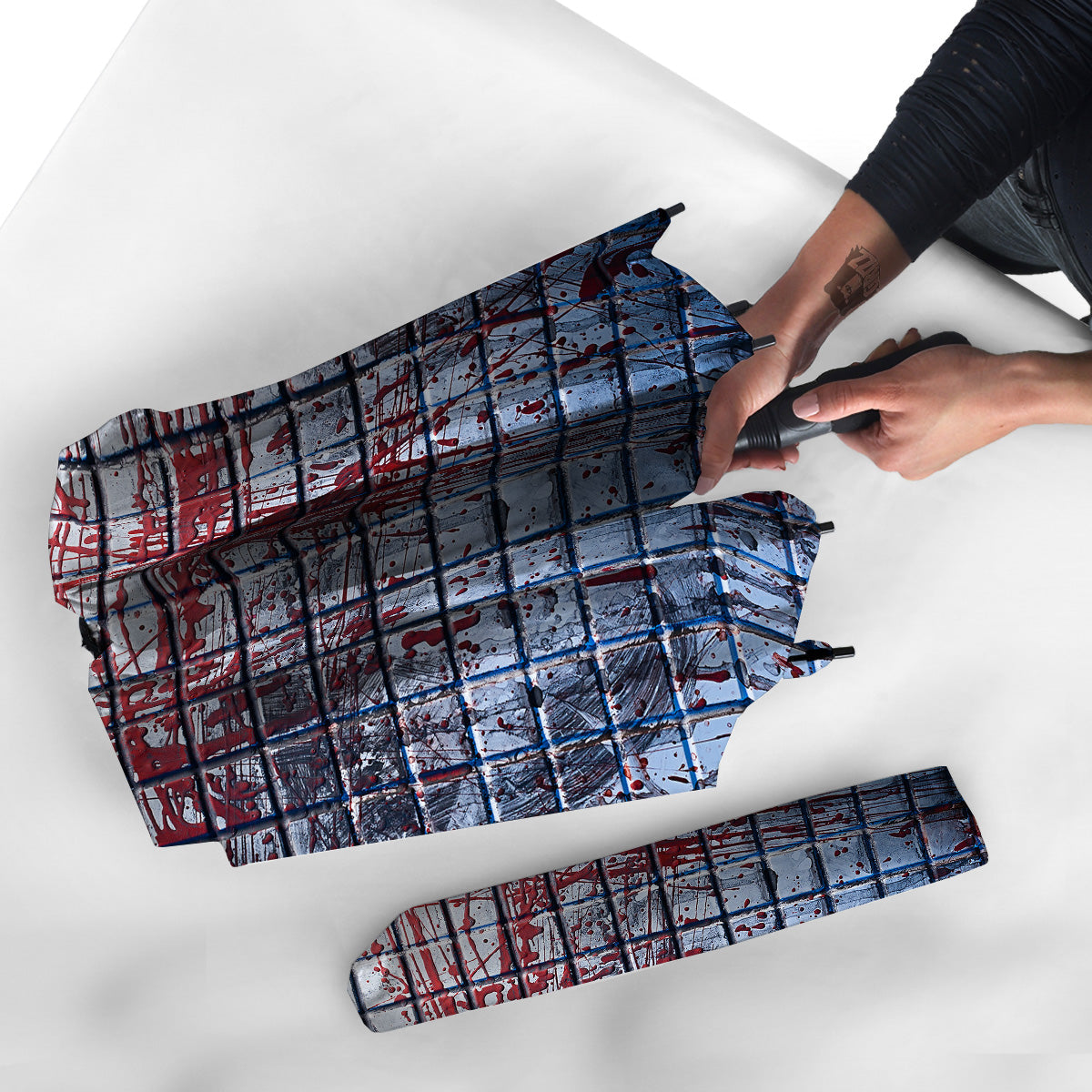 Blood Room Bloody Print Umbrella-grizzshop