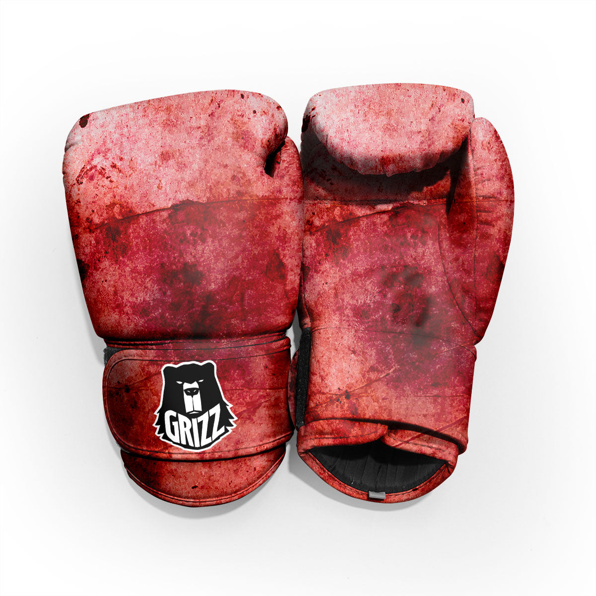 Blood Stains Red Print Pro Boxing Glove