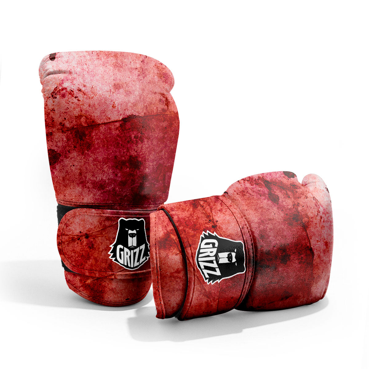 Blood Stains Red Print Pro Boxing Glove