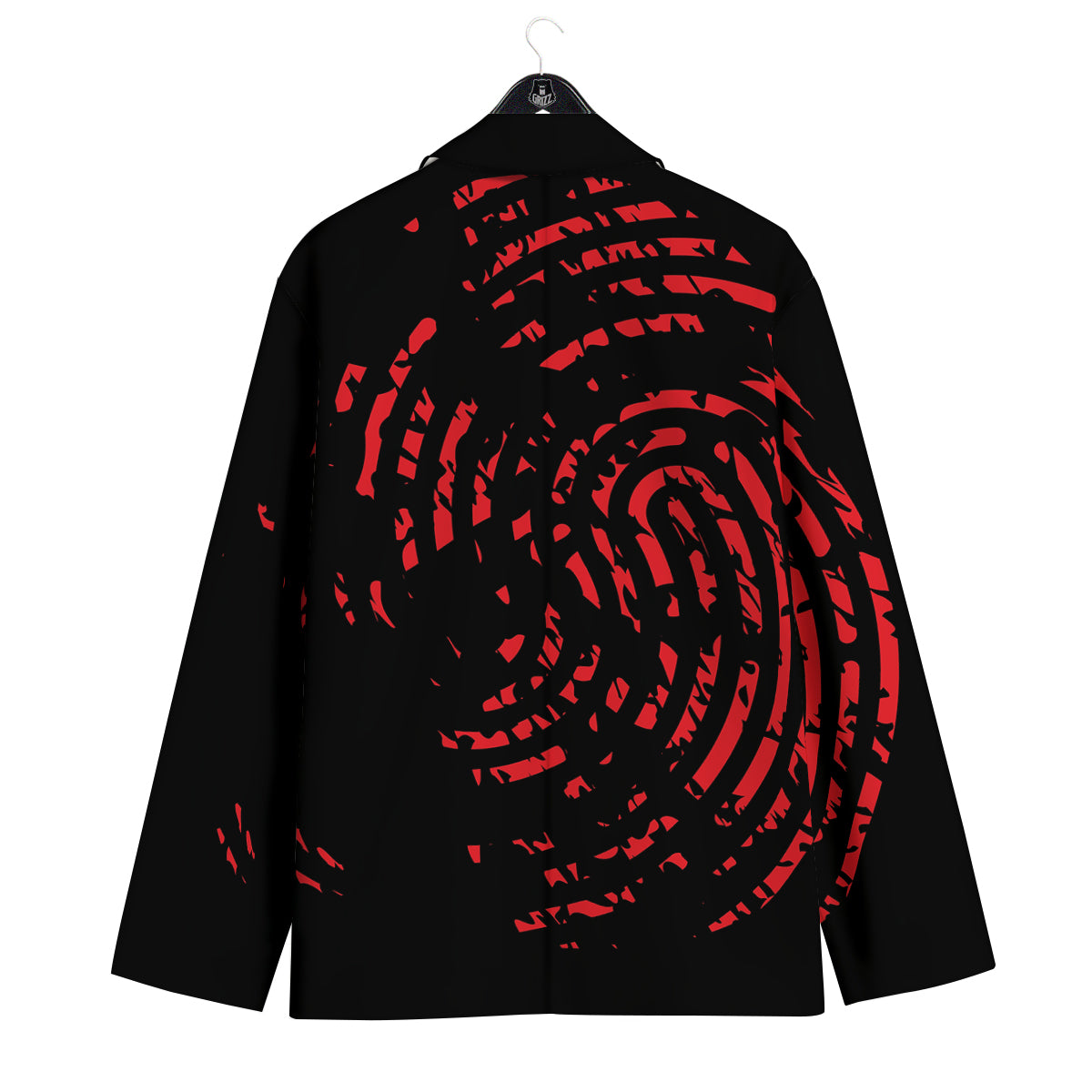 Bloody Finger Red Print Men's Sport Coat-grizzshop