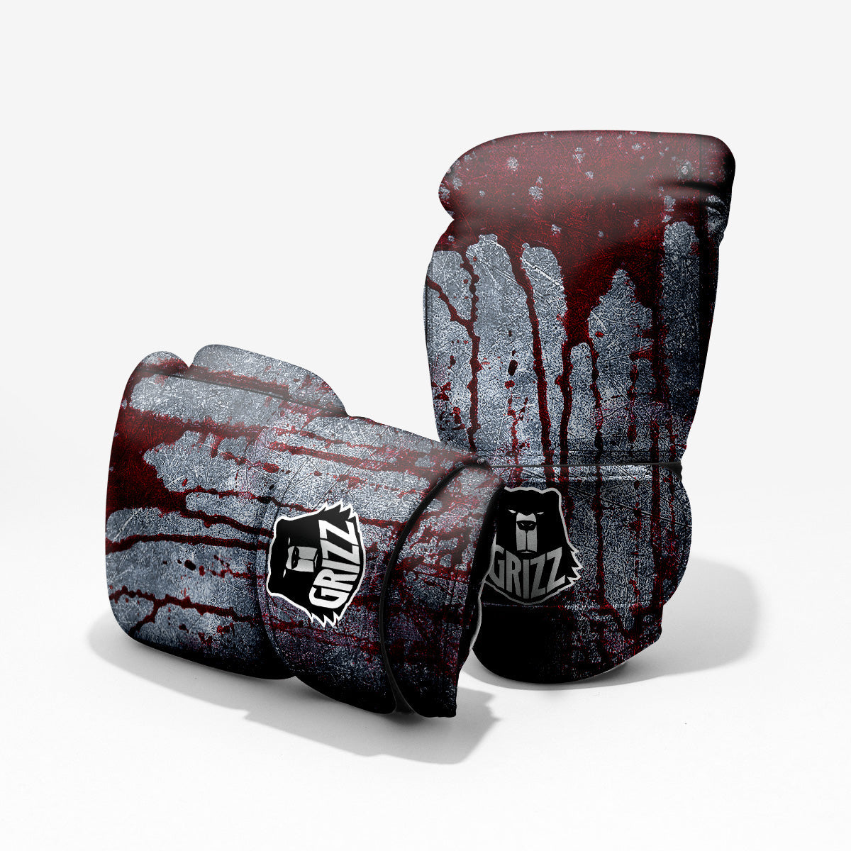 Bloody Metal Wall Print Pro Boxing Glove