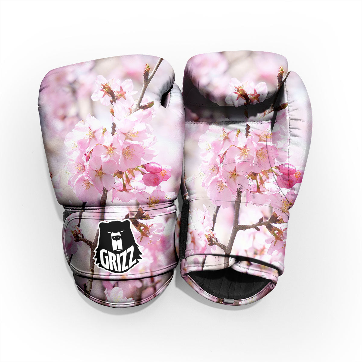 Blossom Spring Cherry Print Pro Boxing Glove