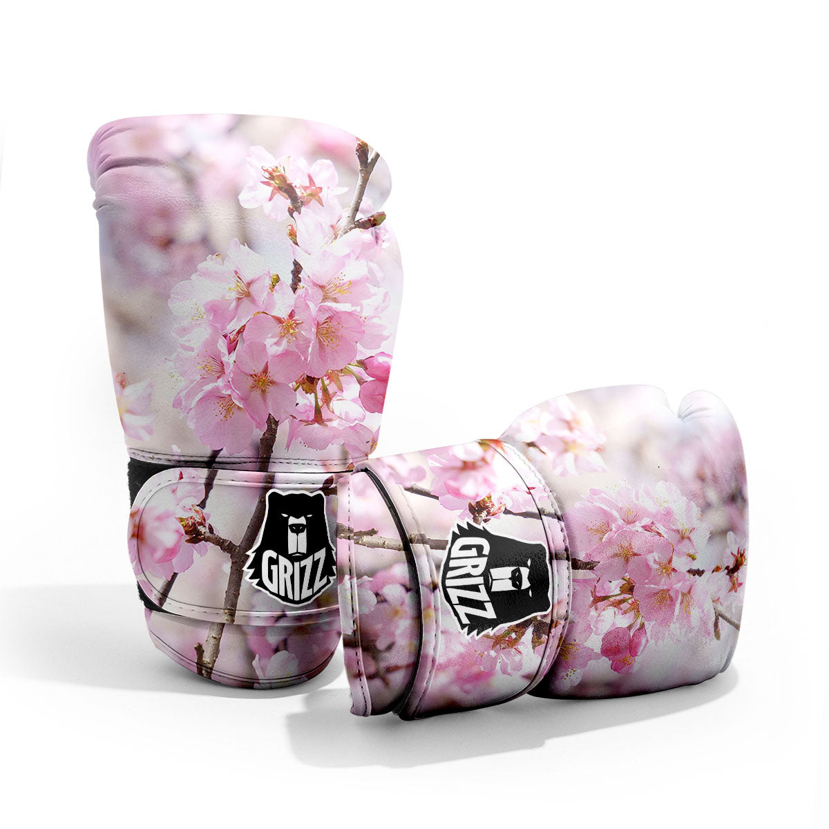 Blossom Spring Cherry Print Pro Boxing Glove