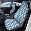 Blue Abstract Ophthalmology Print Pattern Car Seat Covers-grizzshop