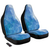 Blue Abstract Shining Ice Print Car Seat Covers-grizzshop