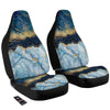 Blue And Gold Marble Print Car Seat Covers-grizzshop