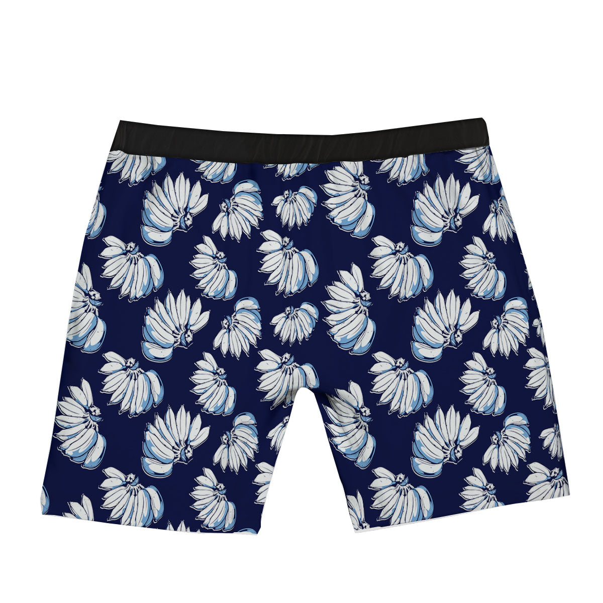 Blue Banana Retro Print Pattern Boxer Briefs-grizzshop