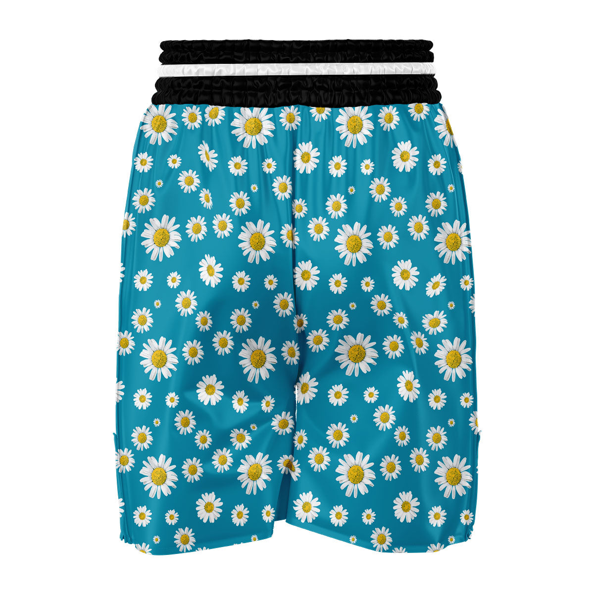 Blue Daisy Boxing Shorts-grizzshop