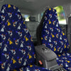 Blue Dancer Print Pattern Car Seat Covers-grizzshop