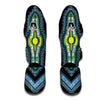 Blue Dashiki Muay Thai Shin Guards-grizzshop