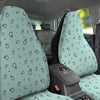 Blue Diamond Ring Print Pattern Car Seat Covers-grizzshop