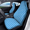 Blue Dice Casino Print Pattern Car Seat Covers-grizzshop