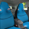 Blue Face Cartoon Emoticon Character Print Car Seat Covers-grizzshop