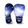 Blue Galaxy Space Stardust Print Boxing Gloves-grizzshop