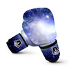 Blue Galaxy Space Stardust Print Boxing Gloves-grizzshop