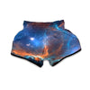 Blue Geomagnetic Storm Galaxy Space Print Muay Thai Boxing Shorts-grizzshop