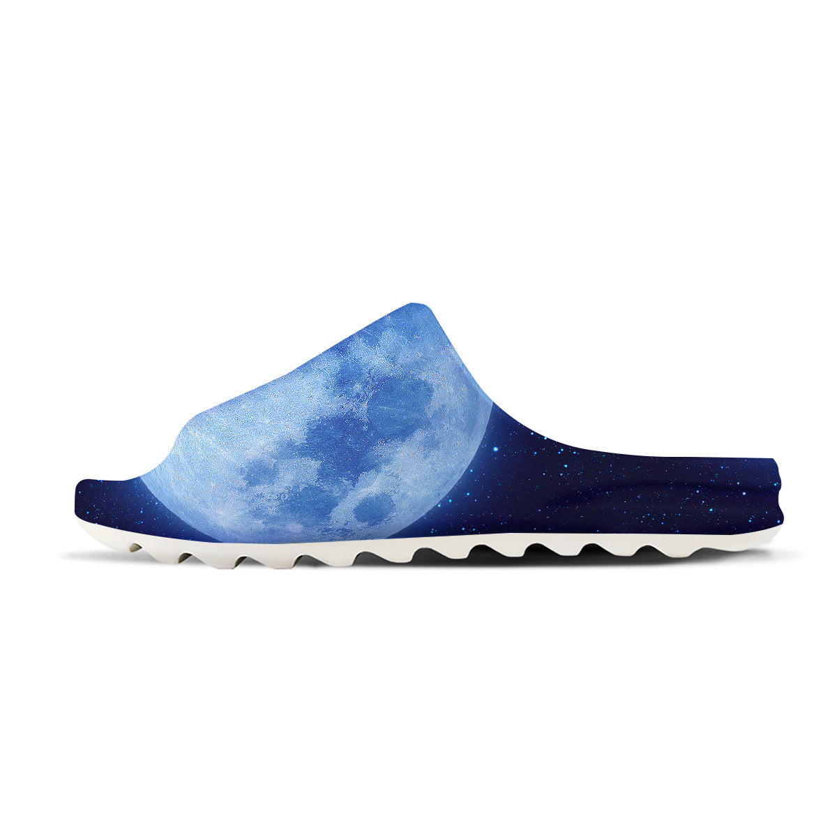 Blue Moon Print Sandals-grizzshop