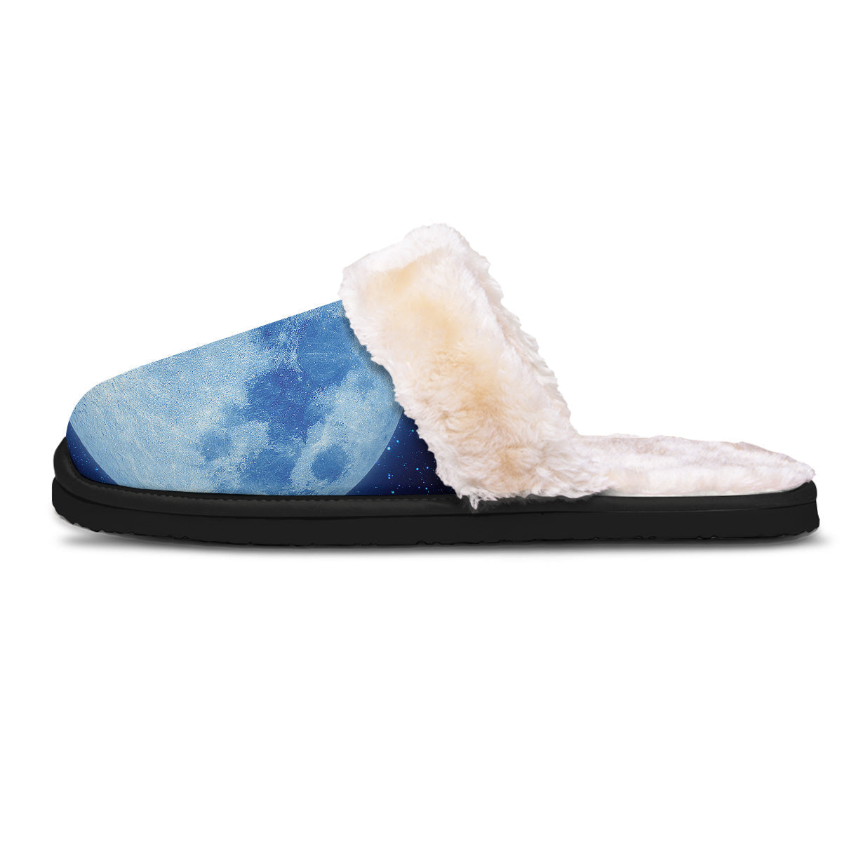 Blue Moon Print Slippers-grizzshop