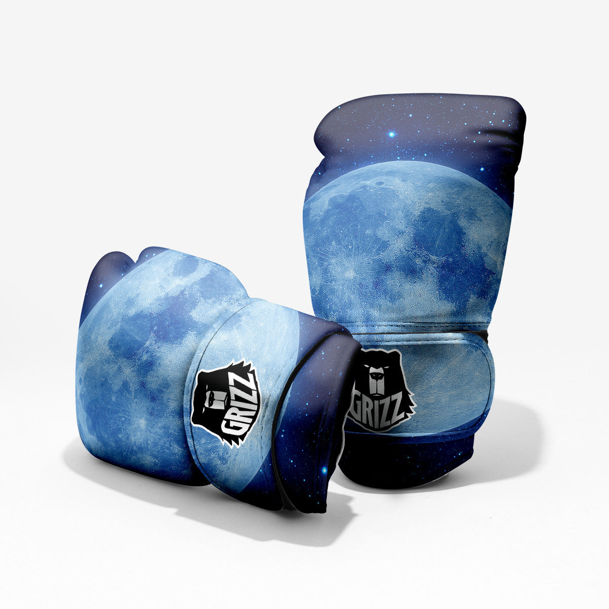 Blue Moon Print Pro Boxing Glove