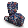 Blue Paisley Boxing Gloves-grizzshop