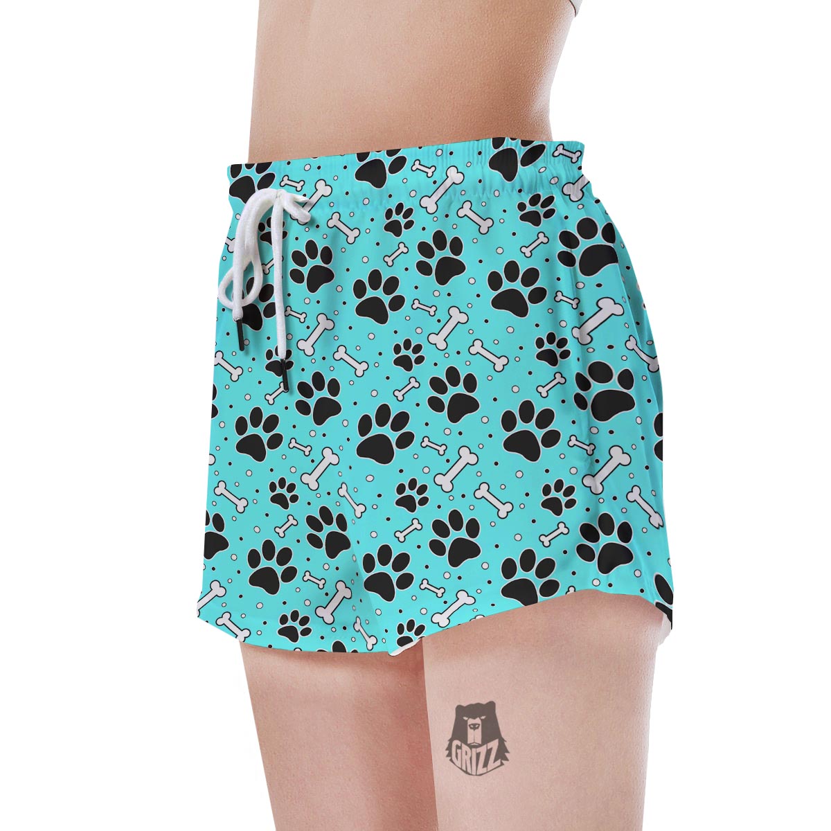 Blue Paw Women's Shorts-grizzshop