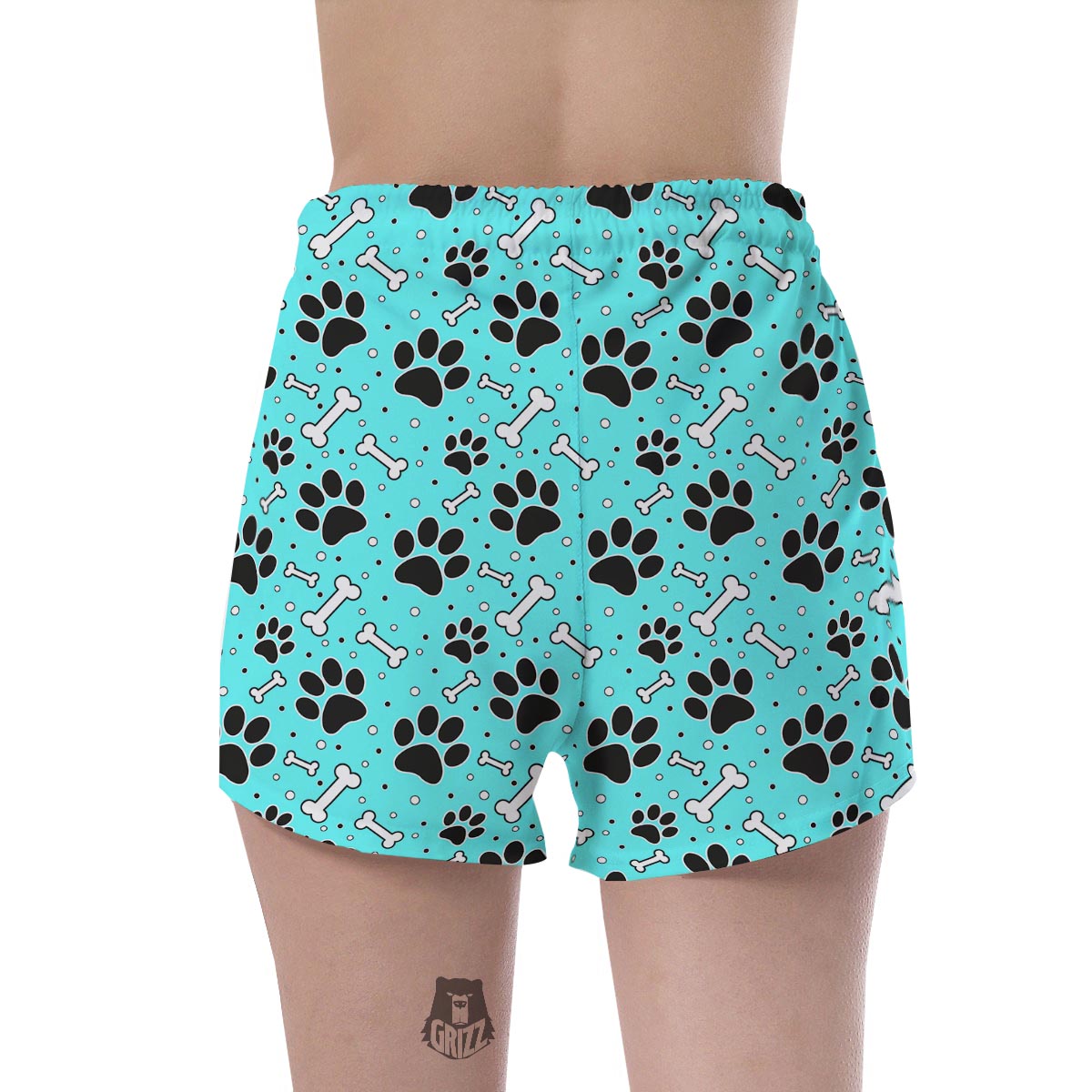 Blue Paw Women's Shorts-grizzshop