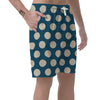 Blue Polka Dot Men's Shorts-grizzshop