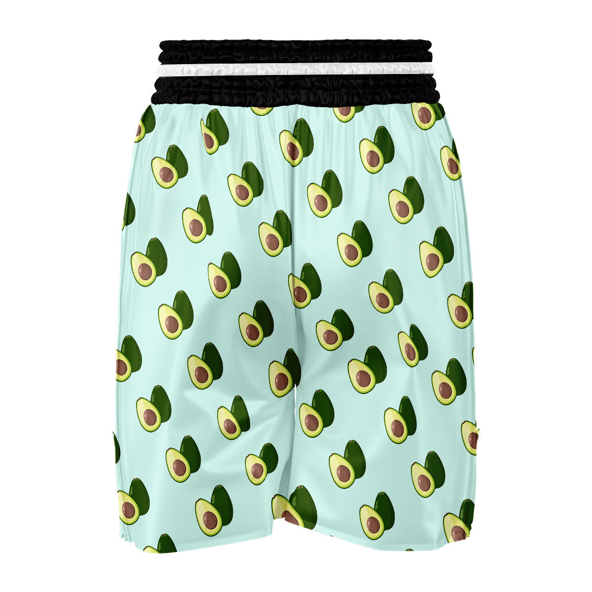 Blue Sky Avocado Boxing Shorts-grizzshop