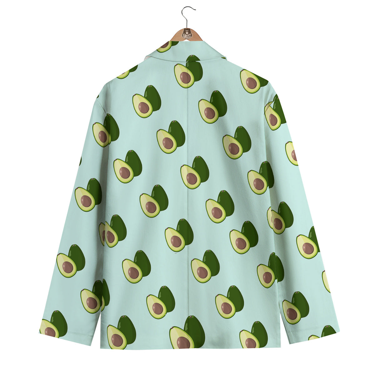 Blue Sky Avocado Men's Blazer-grizzshop