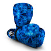 Blue Snakeskin Boxing Gloves-grizzshop