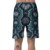 Blue Snakeskin Men's Shorts-grizzshop