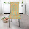 Blue Statue Of Liberty Print Pattern Dining Chair Slipcover-grizzshop