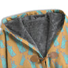 Blue Statue Of Liberty Print Pattern Men's Windbreaker Jacket-grizzshop