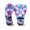 Blue Tie Dye Shibori Boxing Gloves-grizzshop